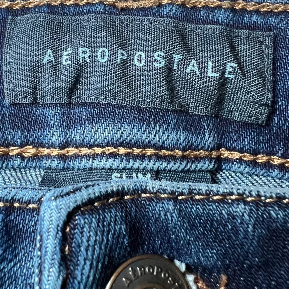 Aeropostale‎ Mens Size 30x30 Slim Premium Air Jeans Stretch Blue Denim Casual